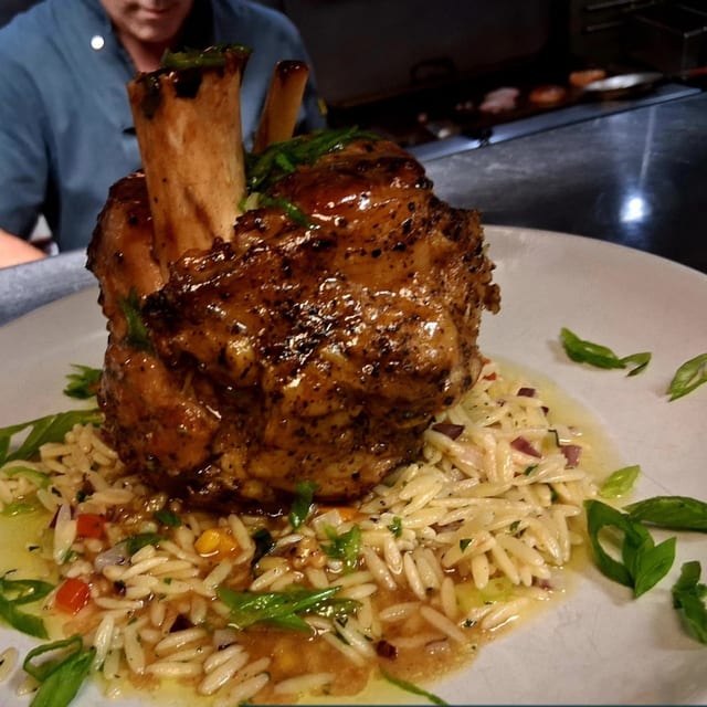 Pork Osso Buco.
