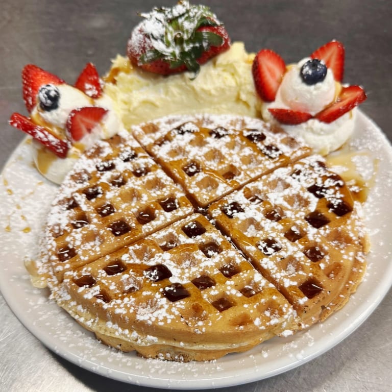 Indulge in Our Waffles